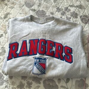 New York Rangers Champion Crew Neck Sweatshirt